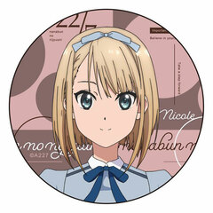 22/7 Tin Badge Nicole Saito