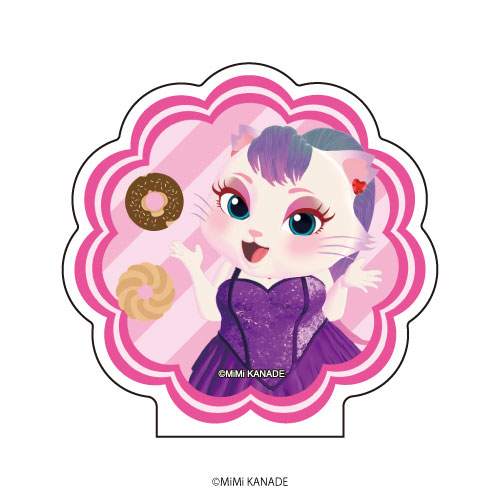 Chara Acrylic Clip Kanade MiMi 01/ Donuts