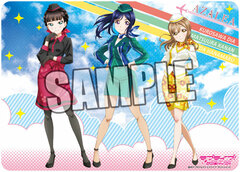 Character All Purpose Rubber Mat Love Live! Sunshine!! 