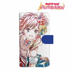 BanG Dream! Girls Band Party! Lisa Imai Ani-Art Book-style Smartphone Case L Size