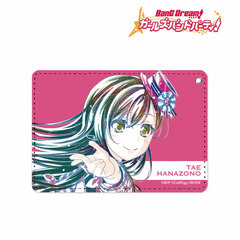 BanG Dream! Girls Band Party! Tae Hanazono Ani-Art 1-Pocket Pass Case