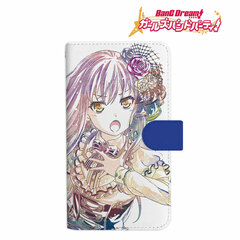 BanG Dream! Girls Band Party! Yukina Minato Ani-Art Book-style Smartphone Case M Size