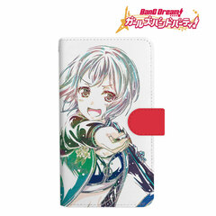 BanG Dream! Girls Band Party! Moca Aoba Ani-Art Book-style Smartphone Case L Size