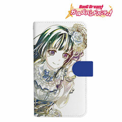 BanG Dream! Girls Band Party! Rinko Shirokane Ani-Art Book-style Smartphone Case L Size