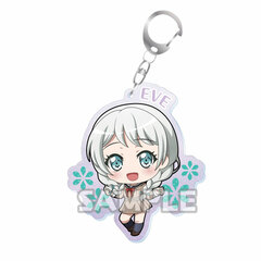 BanG Dream! Girls Band Party! Kiratto Acrylic Keychain Uniform ver. Eve Wakamiya