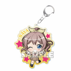 BanG Dream! Girls Band Party! Kiratto Acrylic Keychain Uniform ver. Saya Yamabuki