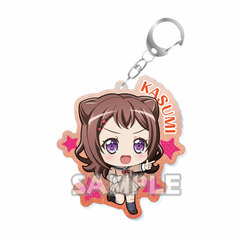 BanG Dream! Girls Band Party! Kiratto Acrylic Keychain Uniform ver. Kasumi Toyama