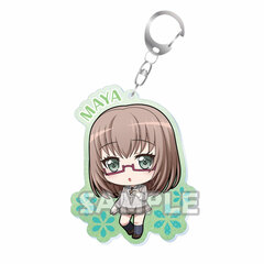 BanG Dream! Girls Band Party! Kiratto Acrylic Keychain Uniform ver. Maya Yamato