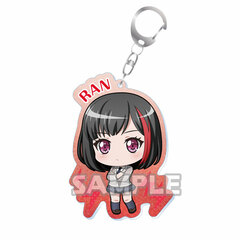 BanG Dream! Girls Band Party! Kiratto Acrylic Keychain Uniform ver. Ran Mitake
