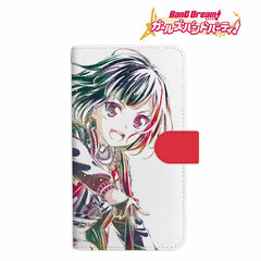 BanG Dream! Girls Band Party! Ran Mitake Ani-Art Book-style Smartphone Case M Size
