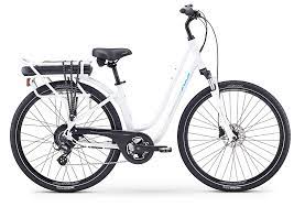 Fuji E-Crosstown LS - White 2021