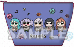 Bkub Okawa x BanG Dream! Pouch Roselia