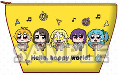 Bkub Okawa x BanG Dream! Pouch Hello, Happy World!
