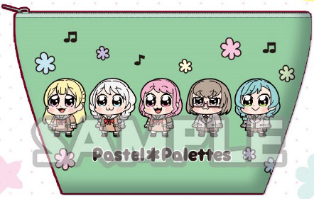 Bkub Okawa x BanG Dream! Pouch Pastel*Palettes