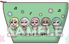 Bkub Okawa x BanG Dream! Pouch Pastel*Palettes