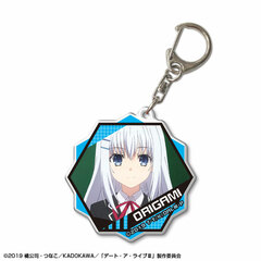 Date A Live III Acrylic Keychain Design 02 (Origami Tobiichi)