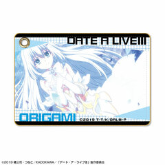 Date A Live III Leather Pass Case Design 02 (Origami Tobiichi)