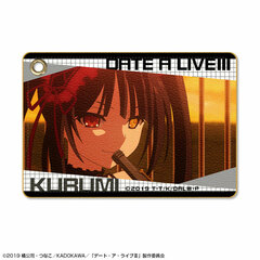 Date A Live III Leather Pass Case Design 05 (Kurumi Tokisaki)
