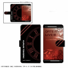 Date A Live III Book-style Smartphone Case L Size (Kurumi Tokisaki)