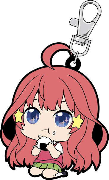 The Quintessential Quintuplets Rubber Keychain Itsuki Nakano