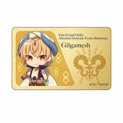 Fate/Grand Order -Absolute Demonic Battlefront: Babylonia- IC Card Sticker Gilgamesh SD