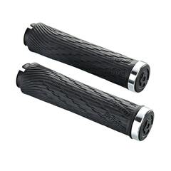 SRAM Locking Grips for Grip Shift Integrated 85mm with Silver Clamp and End Plug 2022