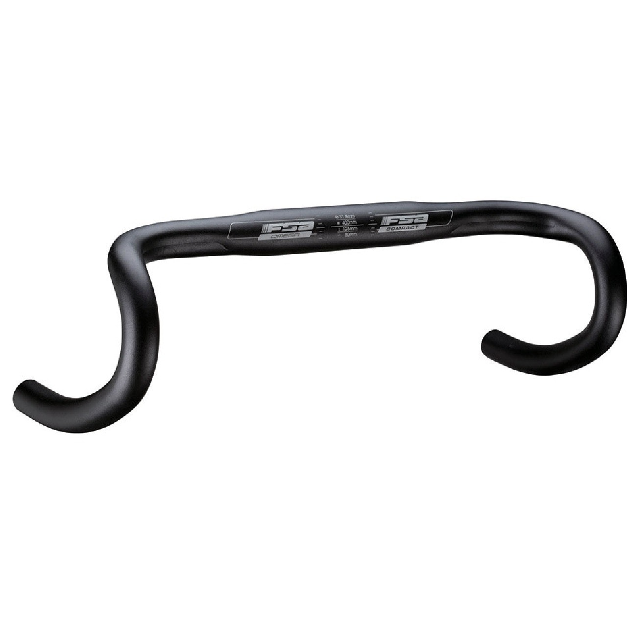 FSA Omega Compact Aluminum Road Handlebar 31.8