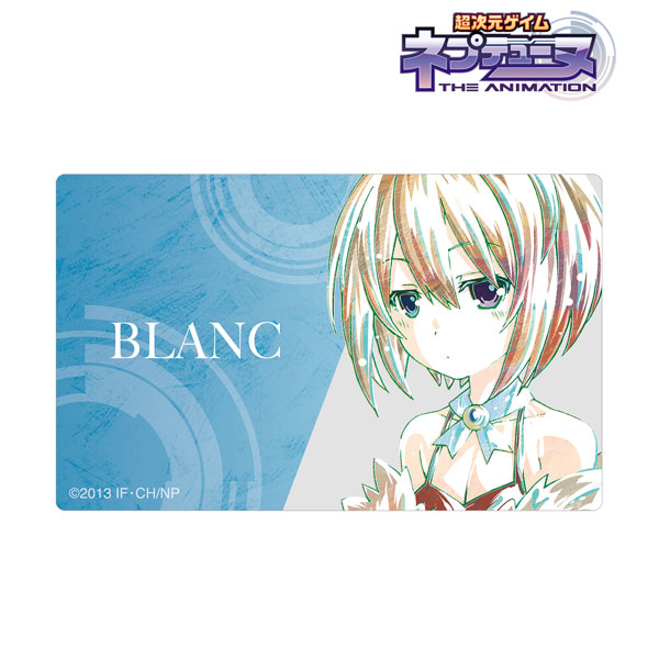 Anime Hyperdimension Neptunia Blanc Ani-Art Card Sticker