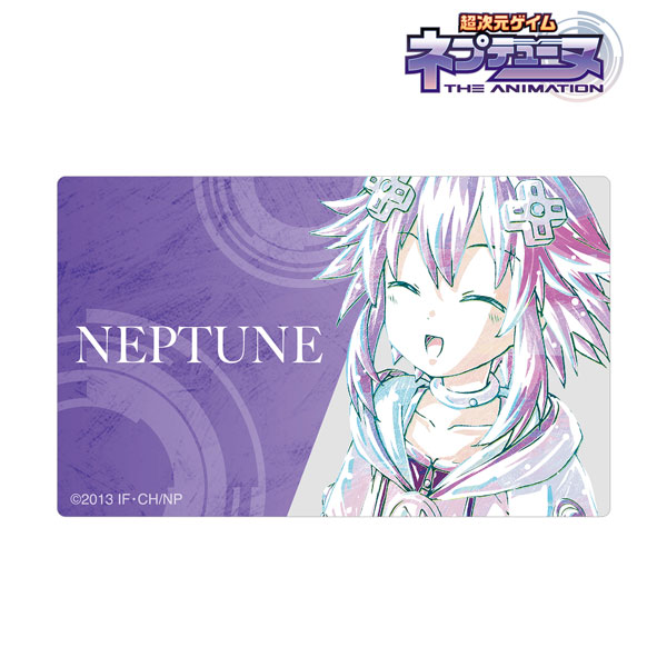 Anime Hyperdimension Neptunia Neptune Ani-Art Card Sticker