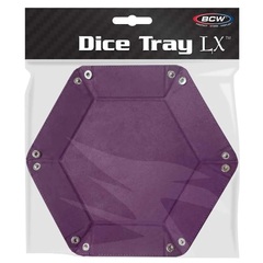 Hexagon Dice Tray- Purple