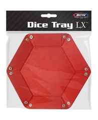 Hexagon Dice Tray- Red