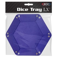 Hexagon Dice Tray- Blue