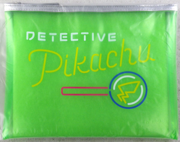 Movie Meitantei Pikachu Neon Pouch (1) Pikachu