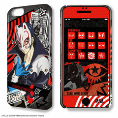DezaJacket Persona 5 the Animation iPhone 6 Plus/6s Plus Case & Protection Sheet Design 05 (Fox)