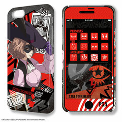 DezaJacket Persona 5 the Animation iPhone 7/8 Case & Protection Sheet Design 08 (Noir)