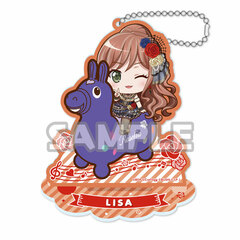 BanG Dream! Girls Band Party! Acrylic Stand Keychain Rody ver. Lisa Imai