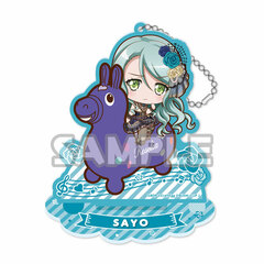 BanG Dream! Girls Band Party! Acrylic Stand Keychain Rody ver. Sayo Hikawa