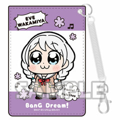 Bkub Okawa x BanG Dream! Synthetic Leather Pass Case Eve Wakamiya