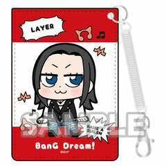 Bkub Okawa x BanG Dream! Synthetic Leather Pass Case LAYER