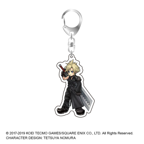 DISSIDIA FINAL FANTASY Acrylic Keychain Cloud Vol.2