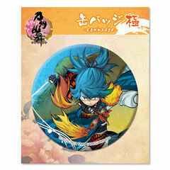 Touken Ranbu Online Tin Badge (Kiwame, Battle) 09: Sayo Samonji