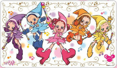 Character Rubber Mat Ojamajo Doremi (ENR-034)