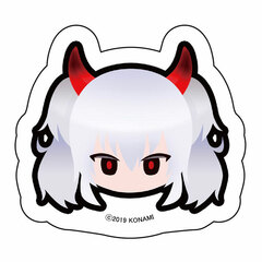 Bomber Girl Diecut Sticker Grim Aloe