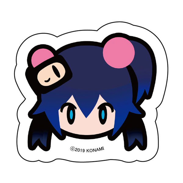 Bomber Girl Diecut Sticker Kuro