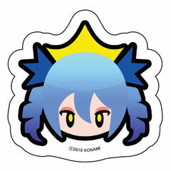 Bomber Girl Diecut Sticker Aqua