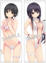 Coffee Kizoku B2 Half Cut Wall Scroll Nurse Swimsuit Kanban Musume 2 Wall Scrolls Set