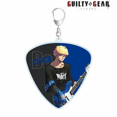 GUILTY GEAR -STRIVE- New Illustration Ky Kiske Band ver. Pick Shaped BIG Acrylic Keychain