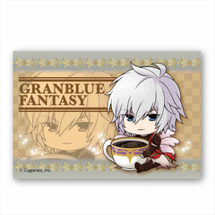 Gyugyutto BIG Square Tin Badge GRANBLUE FANTASY Lucifer