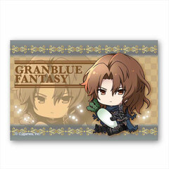 Gyugyutto BIG Square Tin Badge GRANBLUE FANTASY Siegfried