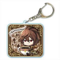 Gyugyutto Choi Deka Acrylic Keychain GRANBLUE FANTASY Sandalphon